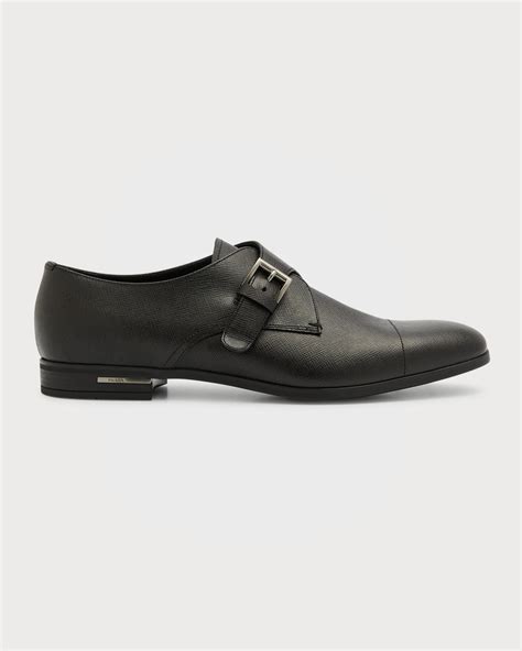 Prada Monk Loafers in Black for Men 